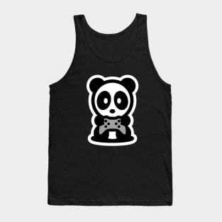 Gamer Panda Tank Top